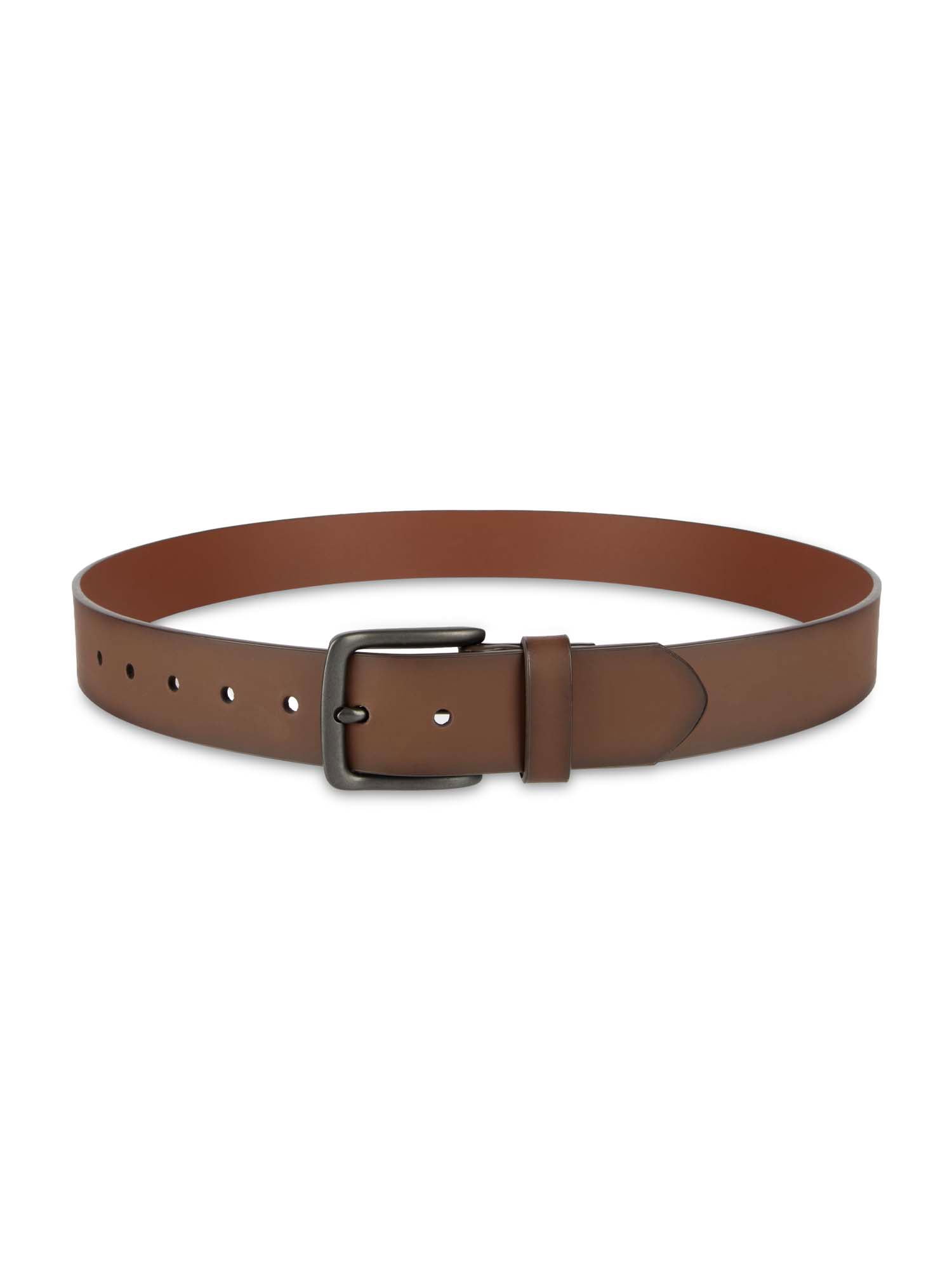 Levi’s Signature Men’s Genuine Leather Casual Belt with Roller Buckle