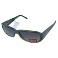 thumbnail image 1 of Levi's LS129 3 Plastic Women's Rectangle Sunglasses, Green Fade/Smoke, 1 of 6