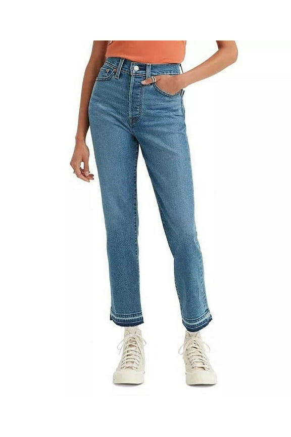 TURNED ON ME Women's Wedgie Straight Crop Jeans, US 18 Short W34/L28