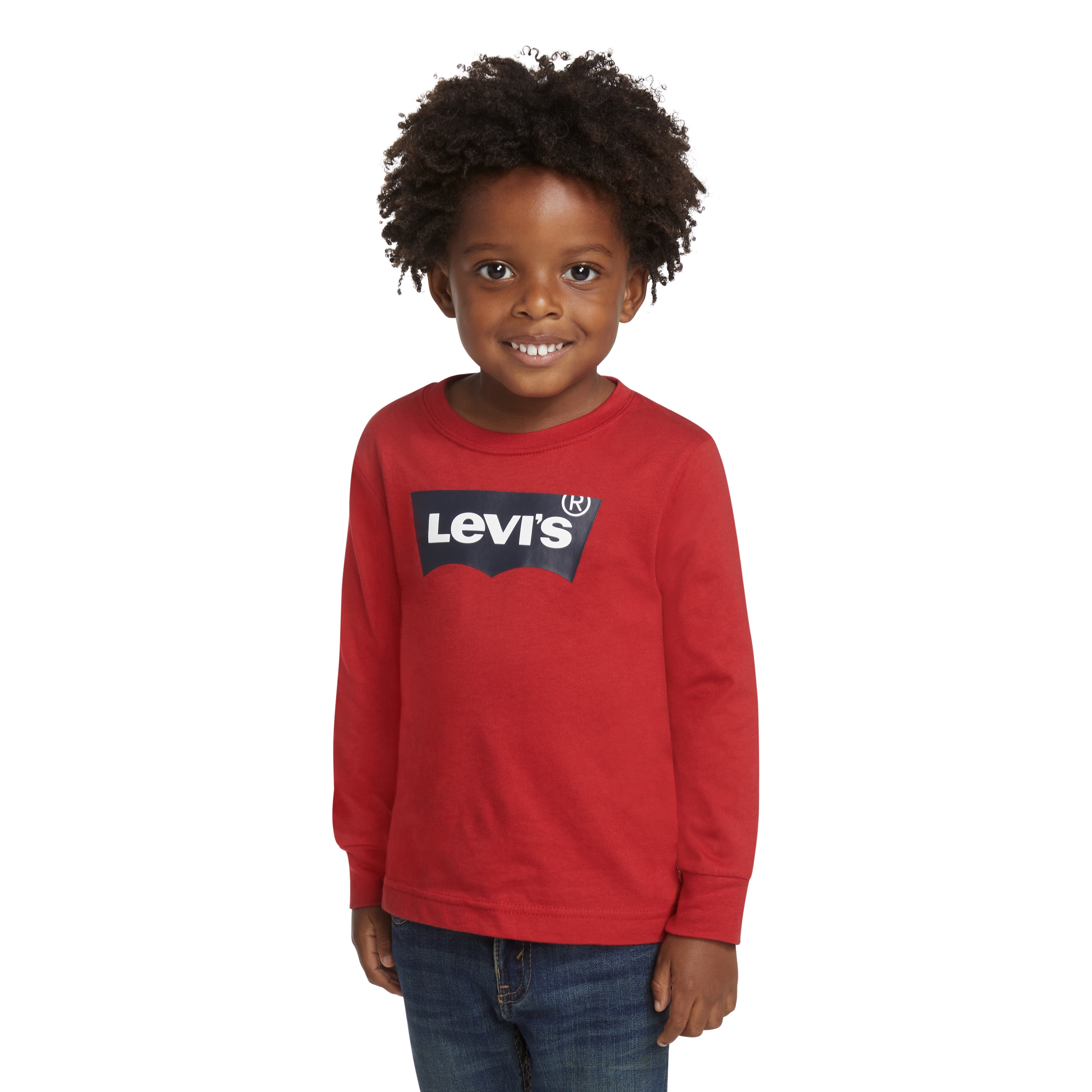 Levi's Toddler Boys' Long Sleeve Batwing T-Shirt, Sizes 2T-4T