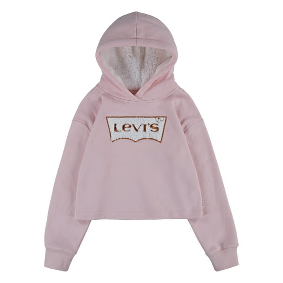 Levi's Toddler Girls' High Rise Pullover Hoodie, Sizes 2T-4T