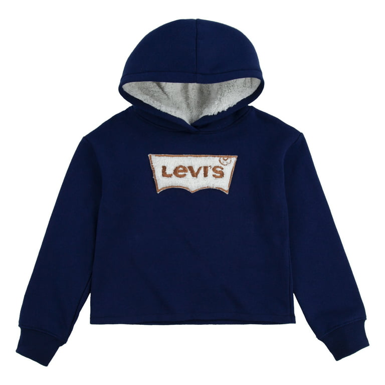Levi's Toddler Girls' High Rise Pullover Hoodie, Sizes 2T-4T