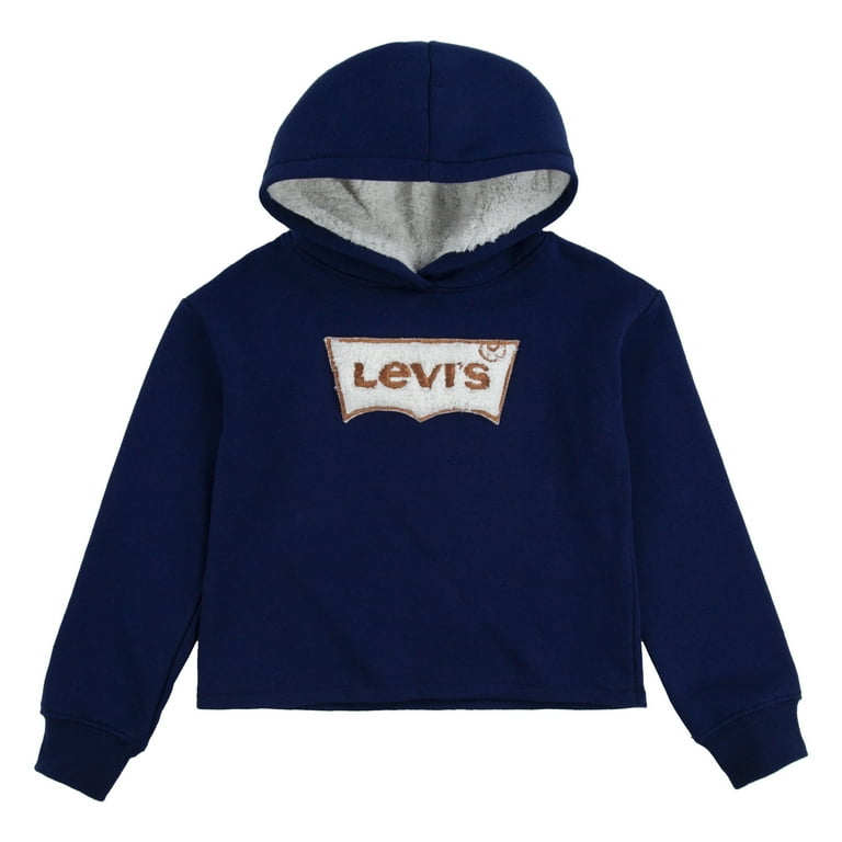 Levi's Toddler Girls' High Rise Pullover Hoodie, Sizes 2T-4T