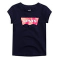 thumbnail image 1 of Levi's Toddler Girls' Short Sleeve Batwing T-Shirt, Sizes 2T-4T, 1 of 1