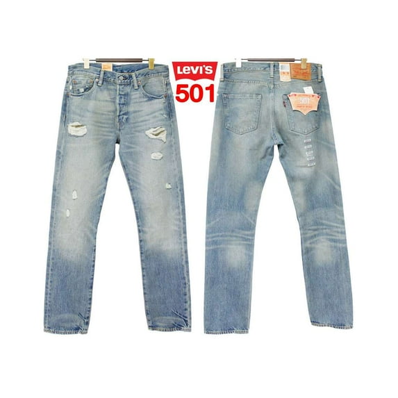 Levi's Torn Up 501 Jeans