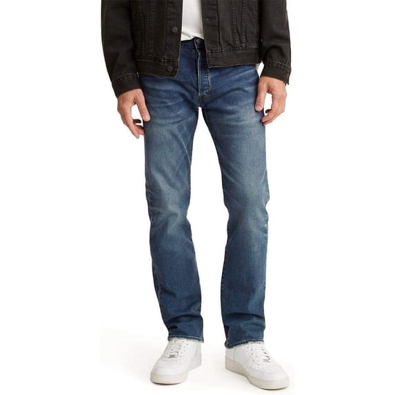 Levi's UNICYCLE Men's 501 Original Fit Button Fly Stretch Jeans, US 34x30