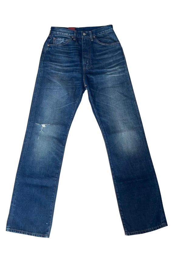 Vintage Clothing LVC Men's Premium Denim Jeans (Medium Wash, W28 x L32)