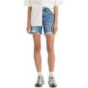 Levi's WELL SURE Women's 501 Mid Thigh Jean Shorts, US 24