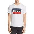 thumbnail image 1 of Levi's WHITE Sportswear Logo Graphic Tee Shirt, US Large, 1 of 4
