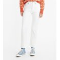 thumbnail image 1 of Levi's Wedgie Jeans Women 30x28 White Cotton Blend Straight Fit Retro Y2K ERK212, 1 of 3