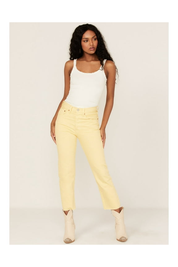 Women's 501 High Rise Straight Cropped Jeans - 36200-0213 27W x 26L