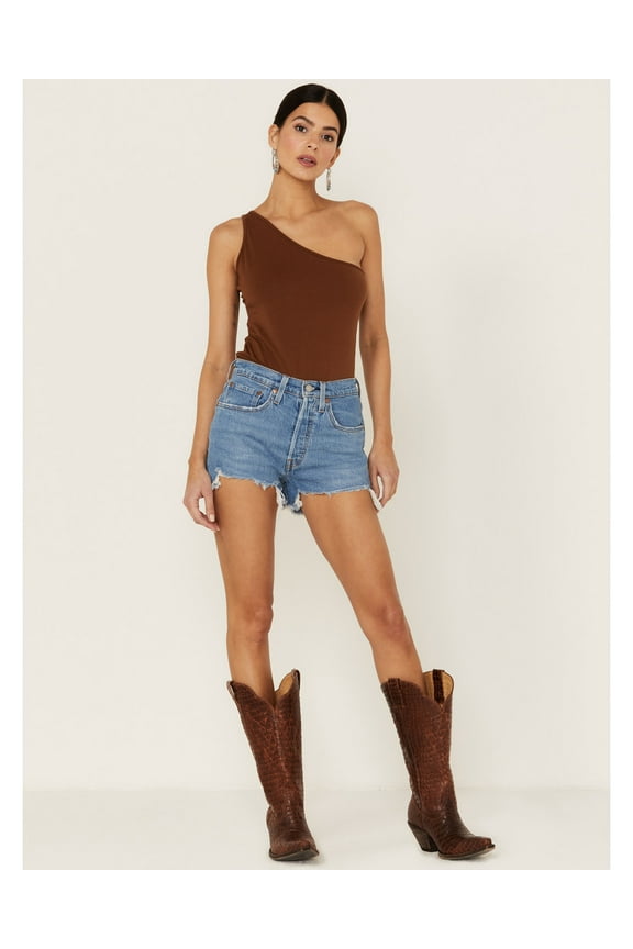 Women's Levi's® 501™ Original Jean Shorts Color: Jazz Solo Size: 28(US 6)M