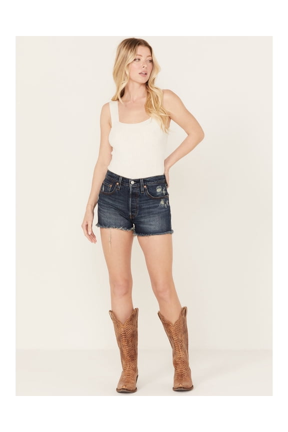 Women's Levi's® 501™ Original Jean Shorts Color: Personal Pair Size: 27(US 4)M