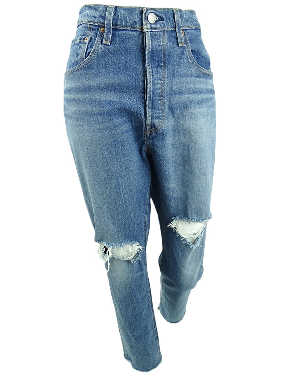 Levi s Women s 501 Skinny Jeans 31 Jive Step Walmart