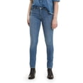 thumbnail image 1 of Levi's Women's 711 Figure-Hugging Mid Rise Stretch Skinny Jeans (Dark Wash, 8 Med (29x30)), 1 of 6