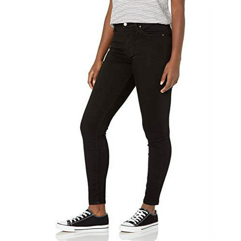 Women s Levi s 721 High Rise Skinny Jeans Color Soft Black Size 32 US 14 L