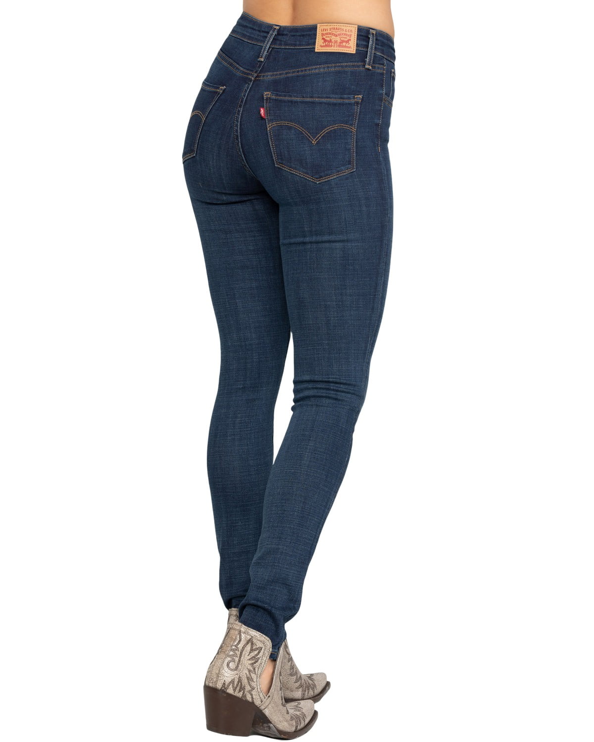 Levi's Women's Dark Wash 721 High Rise Skinny Jeans 18882-0047