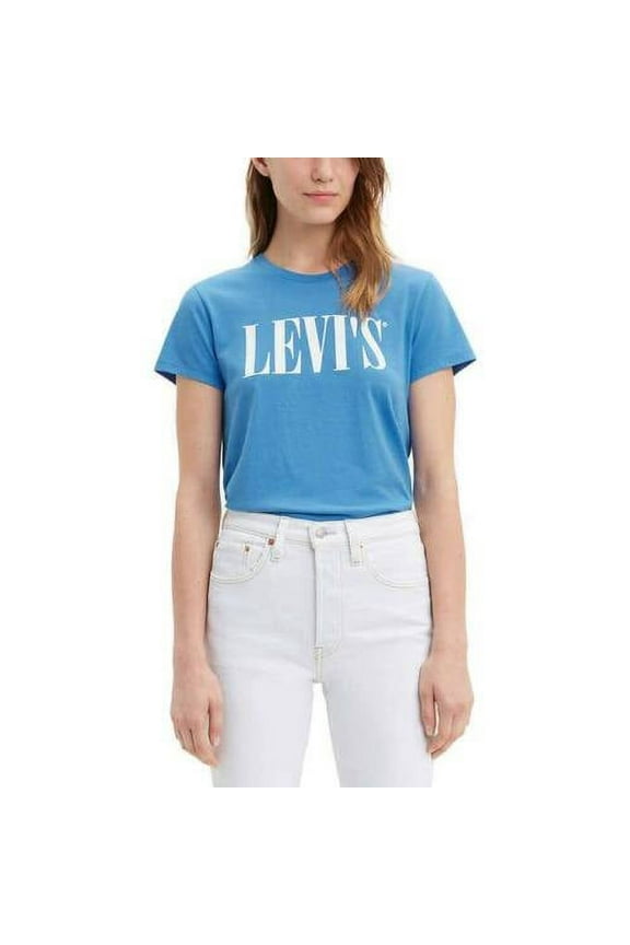 Levi's Women's Graphic Logo Short Sleeve Lightweight 100% Cotton Tee Shirt XXL