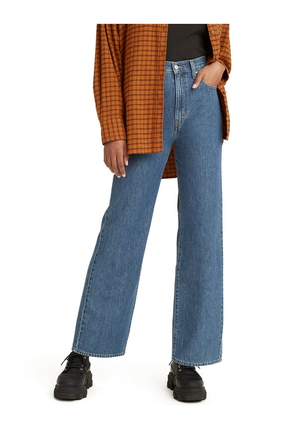 Women's High-Rise Straight Jeans