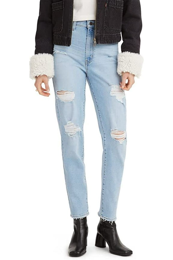 Women's High-Waisted Mom Jeans