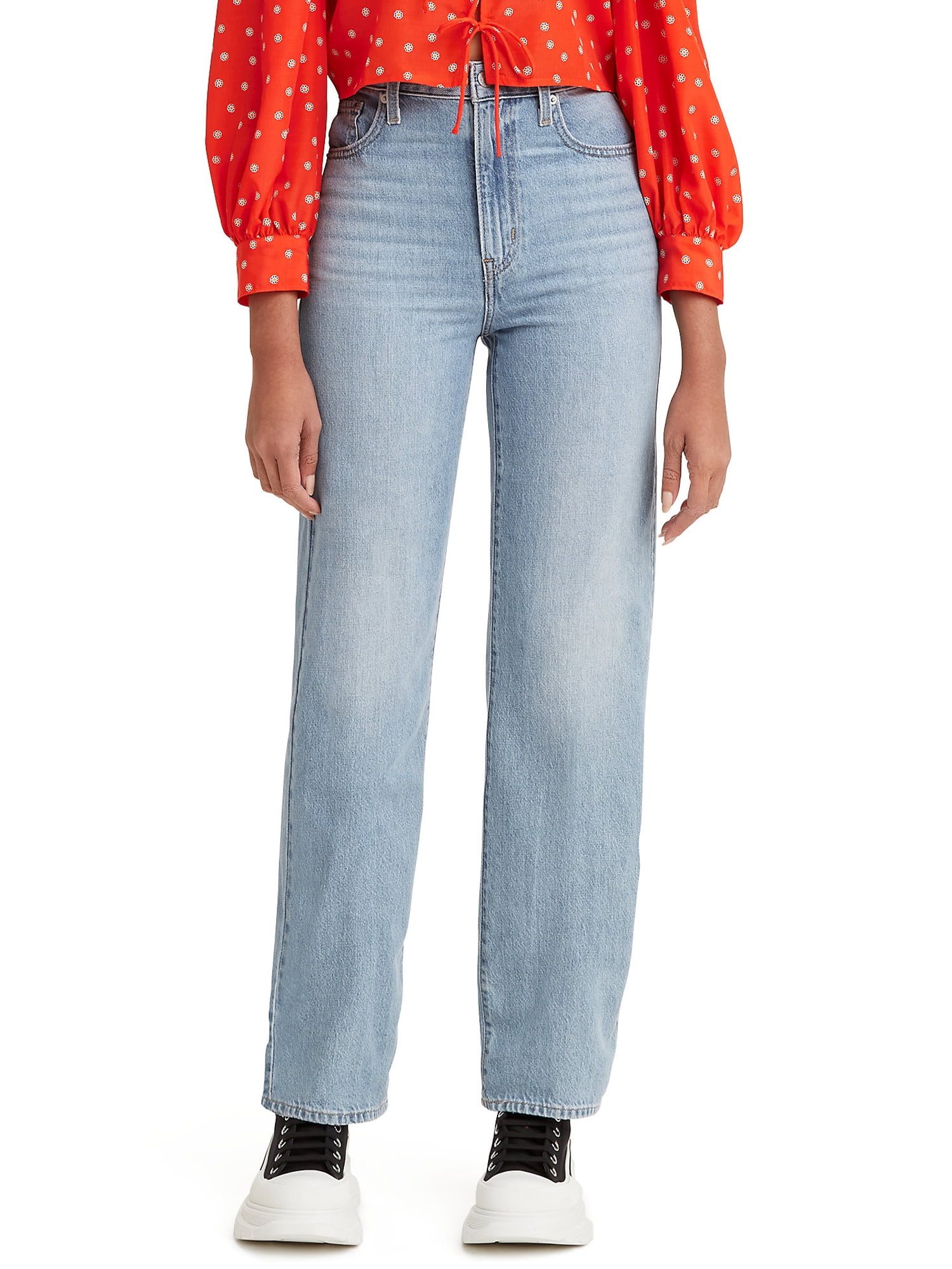 Levi's Women's High-Waisted Straight Jeans 
