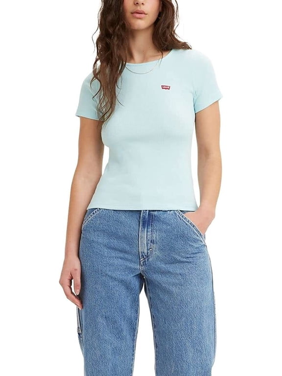 Women's Honey Short Sleeve Shirt | Sterling Blue | Small