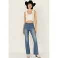 thumbnail image 1 of Levi's Women's Medium Wash The Lucky One High Rise 726 Stretch Flare Jeans - A3410-0047 25W x 30L, 1 of 4