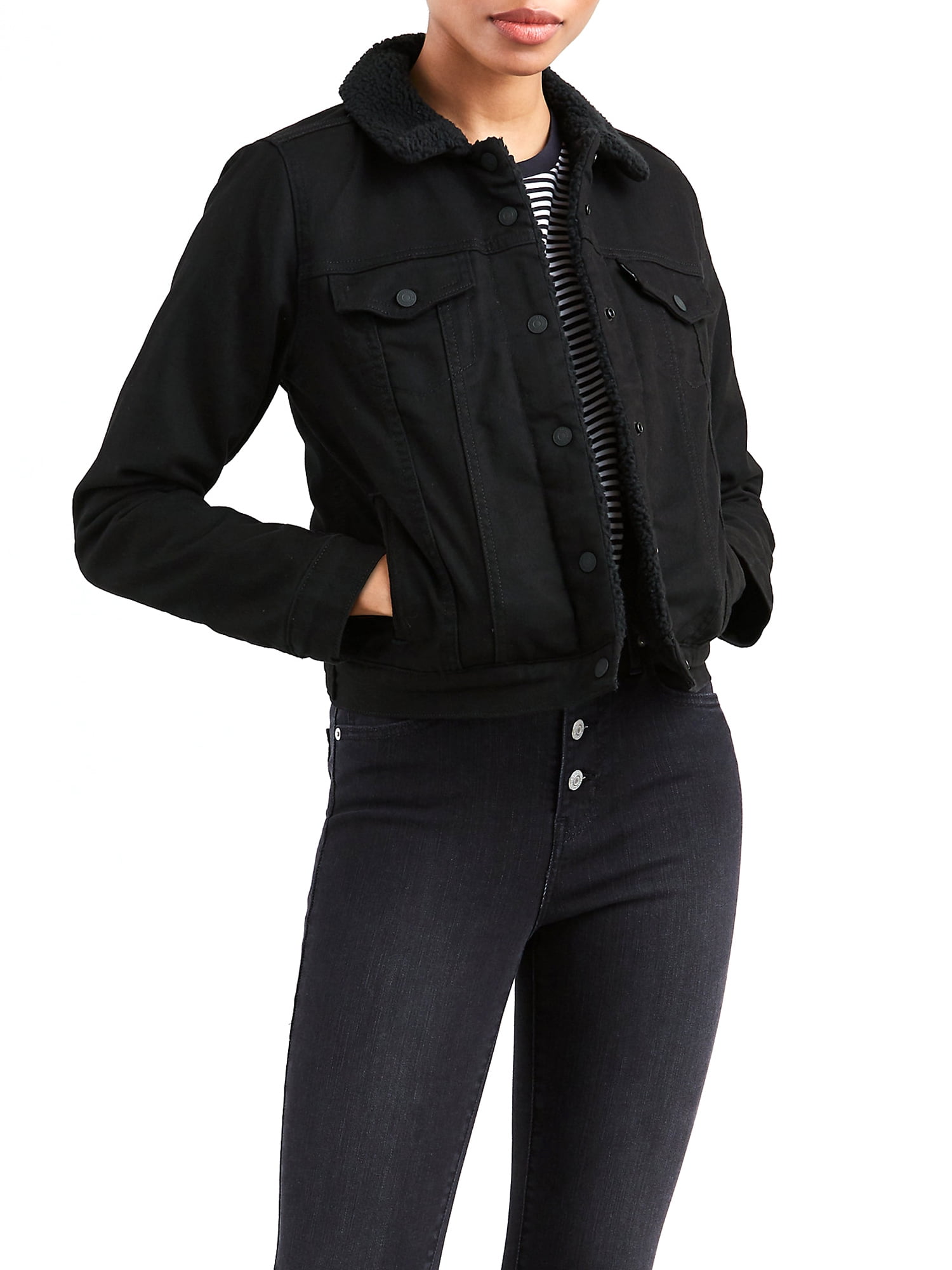 Original Sherpa Trucker Jacket - Black