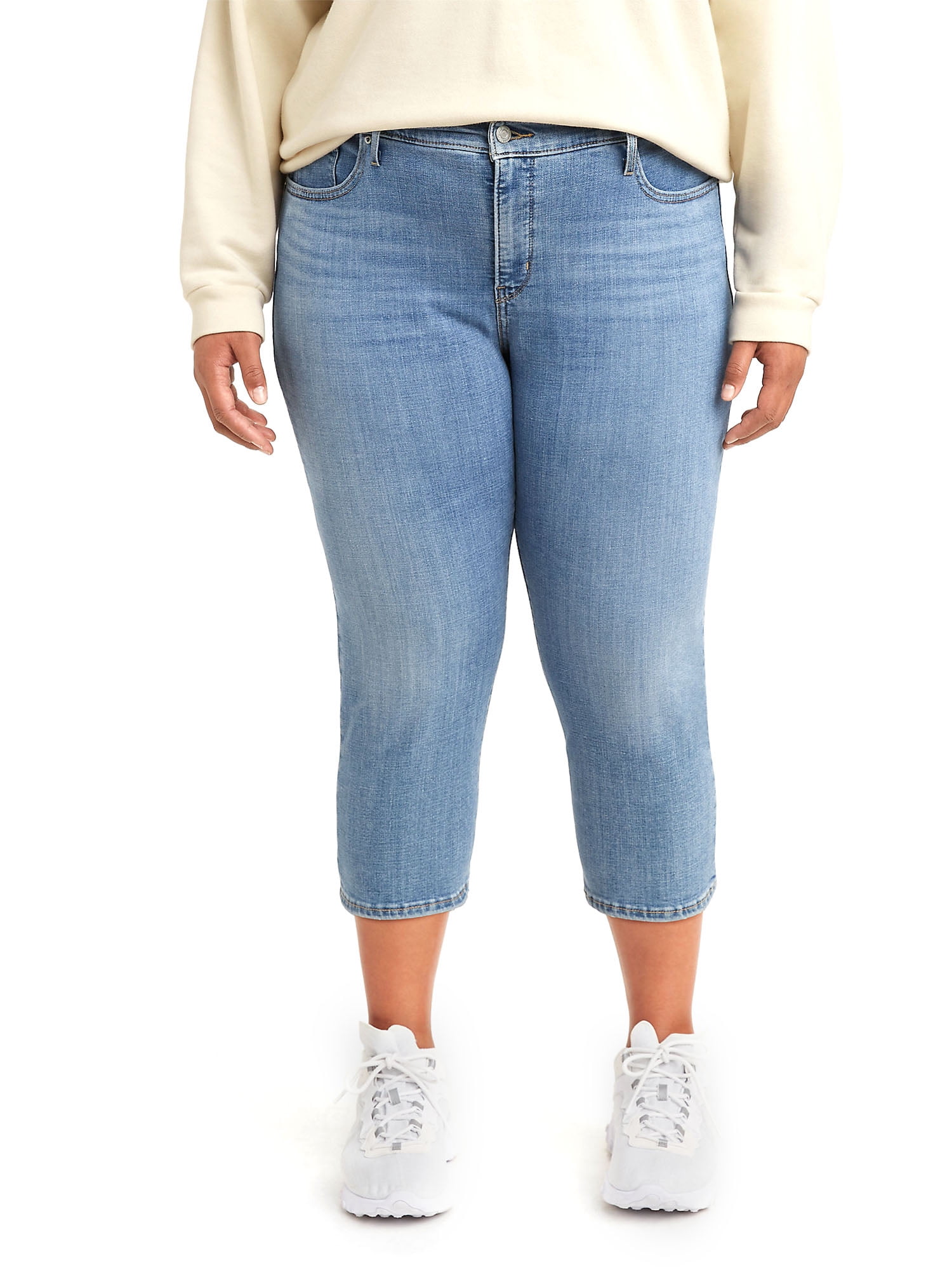 Levi's Women's Plus Size 311 Shaping Skinny Capri Jeans 