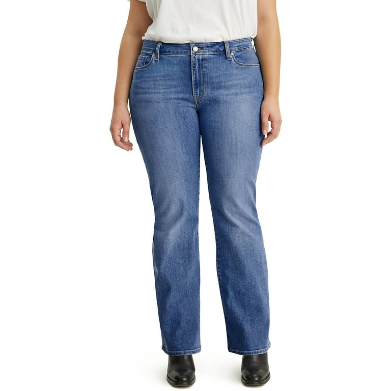 Prestigefyldte Opførsel gispende Levi's Women's Plus Size 415 Classic Bootcut Jeans - Walmart.com