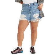 Levi's Women's 501 Original High-Rise Shorts Plus Size