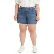 Levi's  Women's Plus Size 501  Original High-Rise Jean Shorts