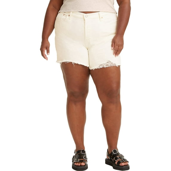 Levi's Women's 501 Original High-Rise Shorts (Plus Size)