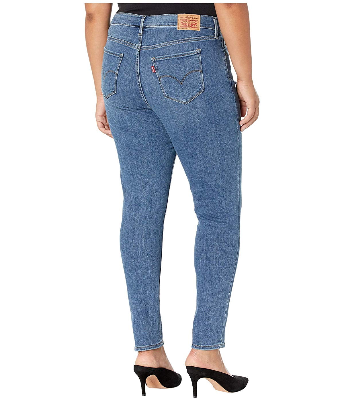 Levi’s Women's Plus Size 711 Skinny Jeans - Walmart.com