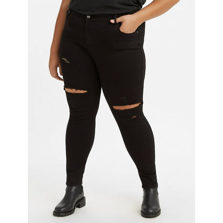 Levi s Women s Plus Size 721 High Rise Skinny Jean Walmart