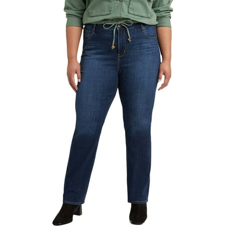 Levi’s Women's Plus Size 724 High-Rise Straight Jeans
