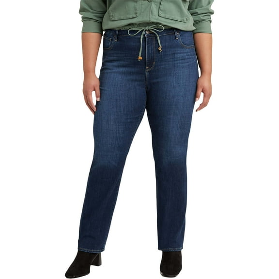 Levi’s Women's Plus Size 724 High-Rise Straight Jeans