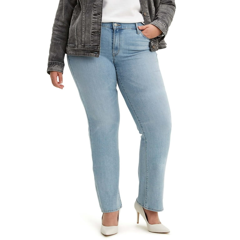 Levi s Women s Plus Size Classic Straight Jeans Walmart