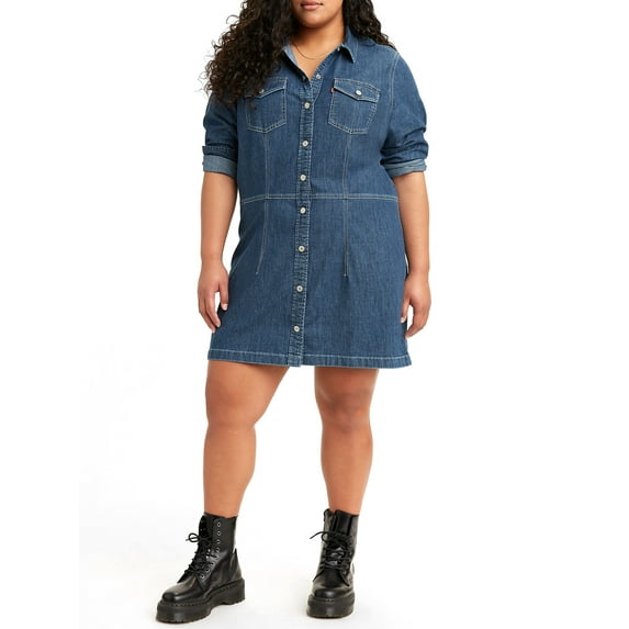 Levi's Women's Plus Size Ellie Denim Dress
