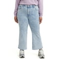thumbnail image 1 of Levi's Women's Plus Size High Waisted Cropped Flare Jeans, 1 of 4