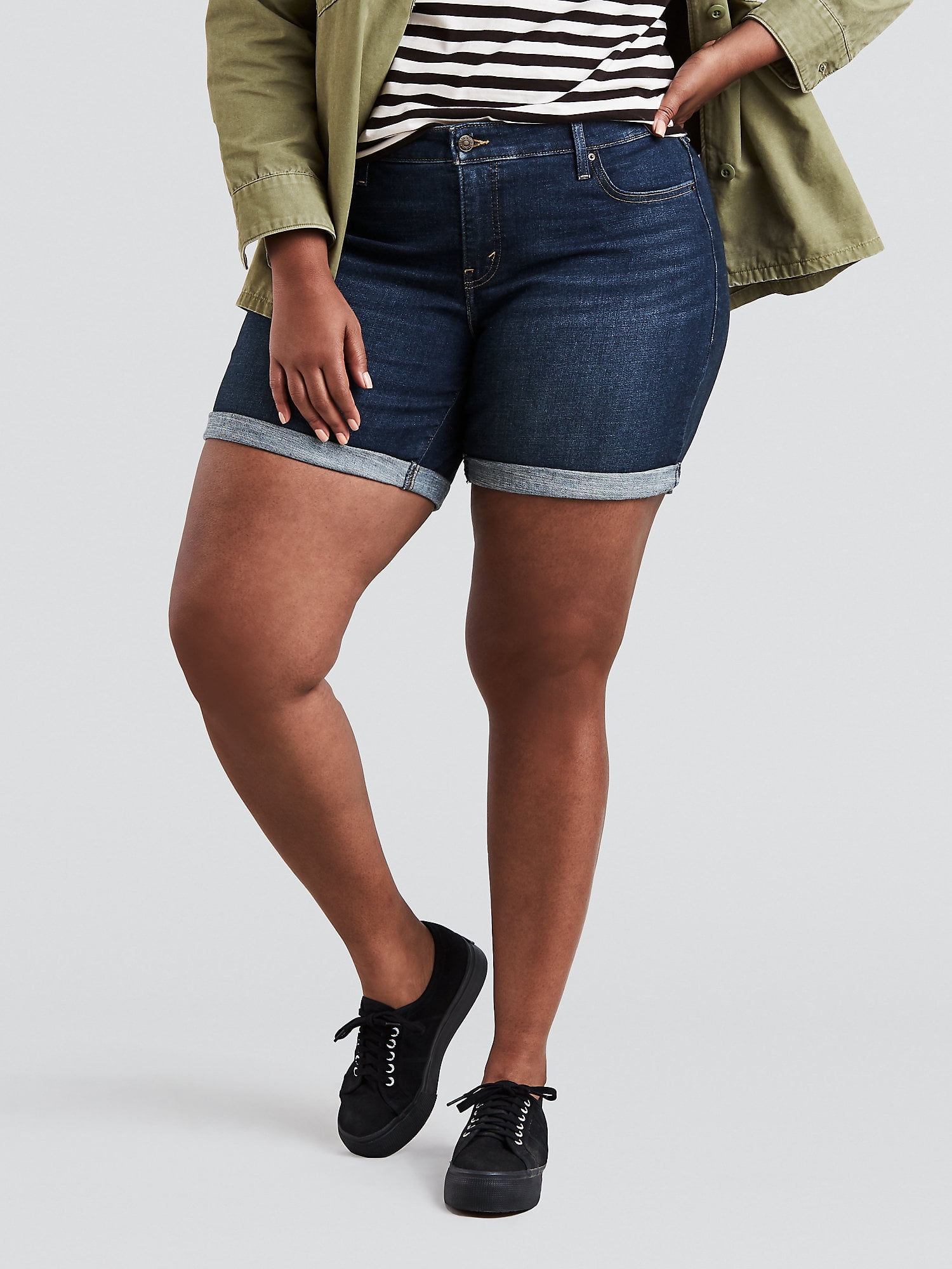 Levi's Women's Plus Size Jean Short