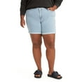 thumbnail image 1 of Levi's® Women's Plus Size Mid Length Shorts, 1 of 5