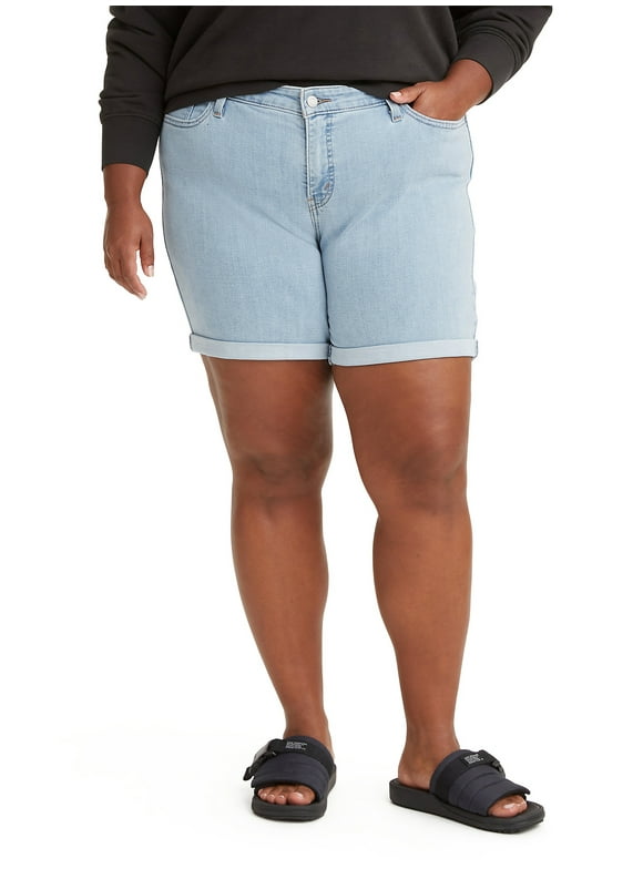 ® Women's Plus Size Mid Length Shorts