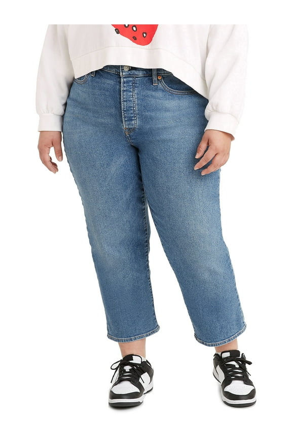 ® Women's Plus Size Wedgie Straight Jeans