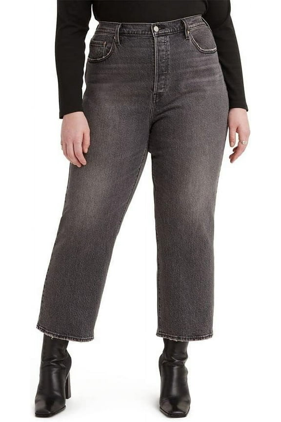 Women's Premium Plus-Size Ribcage Straight Ankle Jean
