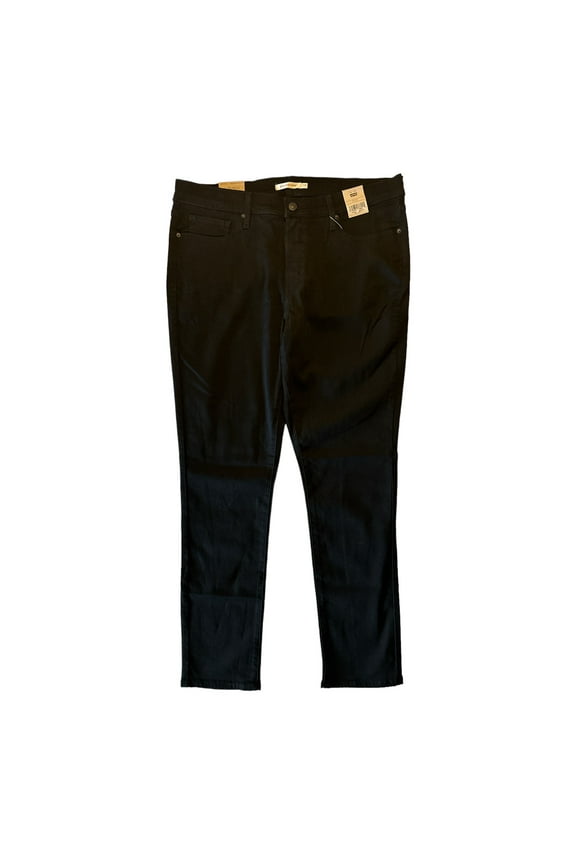 Women's Stretch 311 Shaping & Tummy Slimming Skinny Jean (Soft Black, 12 Med (31x30))