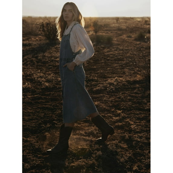 Levi's Women's Tico Jumper Denim Midi Dress - A7575-0000 US