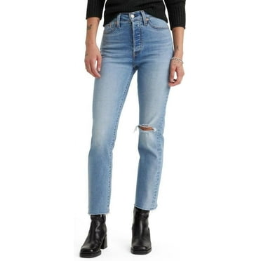 Women's Levi's® High Rise Wedgie Straight Jeans Color: Night Sight Size: 31(US 12)M