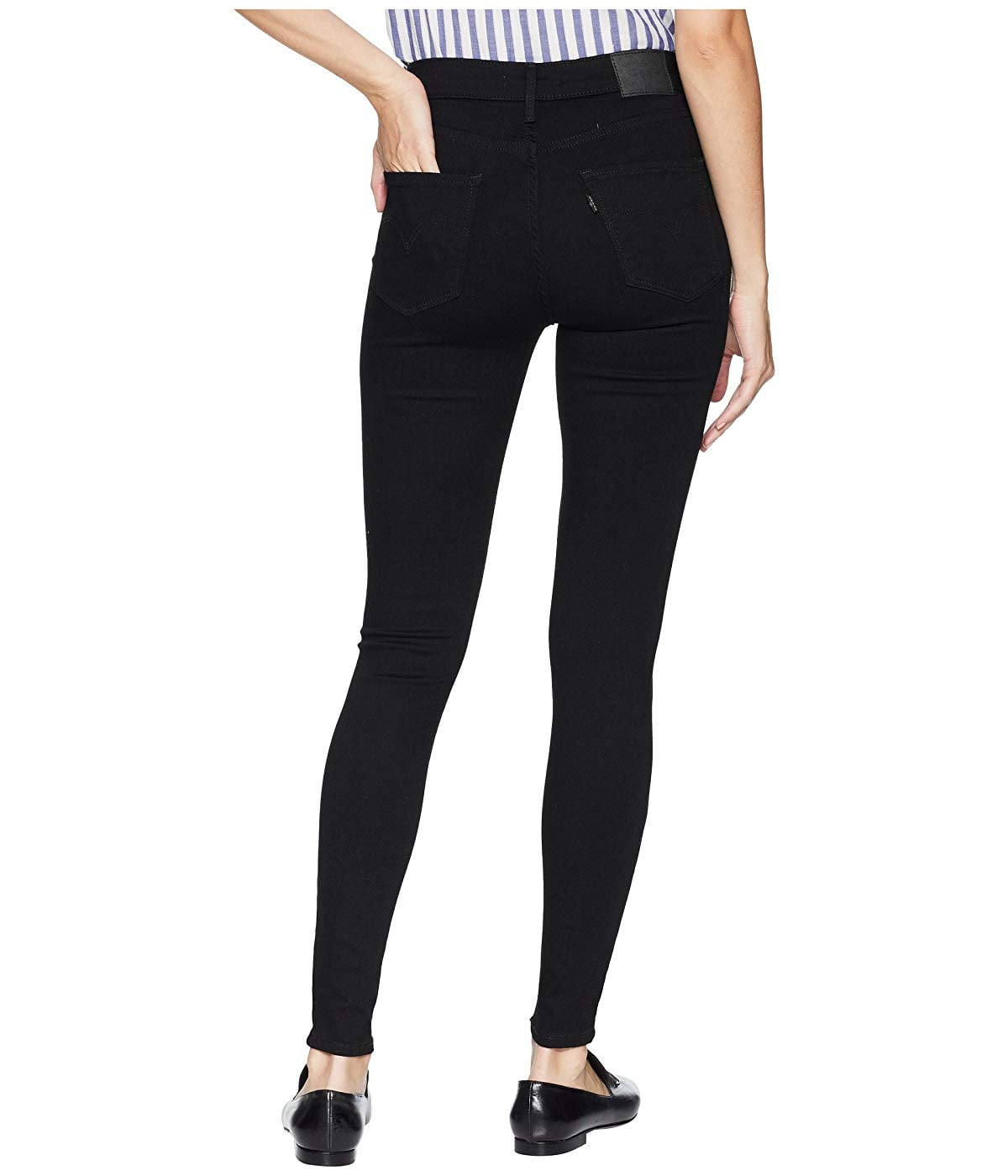 720 high rise super skinny leopard print women's jeans