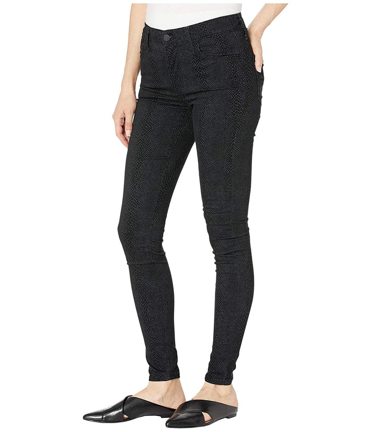 720 high rise super skinny leopard print women's jeans
